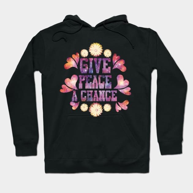 Give Peace a Chance Hoodie by starwilliams